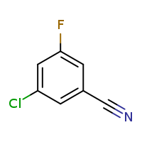 3-chloro-5-fluorobenzonitrile