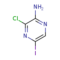 3-chloro-5-iodopyrazin-2-amine