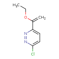 3-chloro-6-(1-ethoxyethenyl)pyridazine