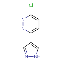 3-chloro-6-(1H-pyrazol-4-yl)pyridazine