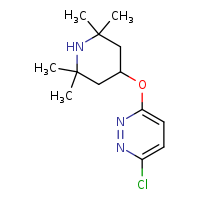 3-chloro-6-[(2,2,6,6-tetramethylpiperidin-4-yl)oxy]pyridazine