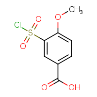 3-(chlorosulfonyl)-4-methoxybenzoic acid
