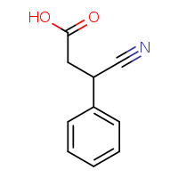 3-cyano-3-phenylpropanoic acid