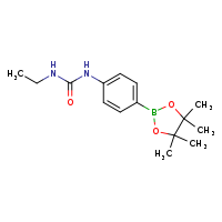 3-ethyl-1-[4-(4,4,5,5-tetramethyl-1,3,2-dioxaborolan-2-yl)phenyl]urea