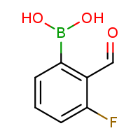 3-fluoro-2-formylphenylboronic acid