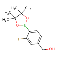 [3-fluoro-4-(4,4,5,5-tetramethyl-1,3,2-dioxaborolan-2-yl)phenyl]methanol