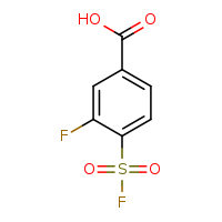 3-fluoro-4-(fluorosulfonyl)benzoic acid