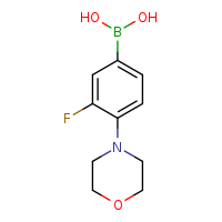 3-fluoro-4-(morpholin-4-yl)phenylboronic acid