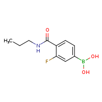 3-fluoro-4-(propylcarbamoyl)phenylboronic acid