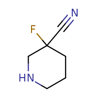 3-fluoropiperidine-3-carbonitrile