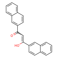 3-hydroxy-1,3-bis(naphthalen-2-yl)prop-2-en-1-one