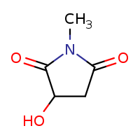 3-hydroxy-1-methylpyrrolidine-2,5-dione