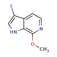 3-iodo-7-methoxy-1H-pyrrolo[2,3-c]pyridine
