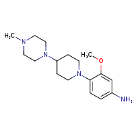 3-methoxy-4-[4-(4-methylpiperazin-1-yl)piperidin-1-yl]aniline