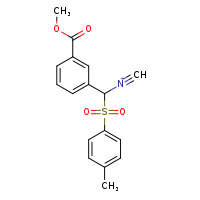 {[3-(methoxycarbonyl)phenyl](4-methylbenzenesulfonyl)methyl}(methylidyne)azanium