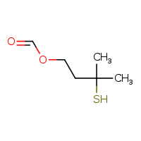 3-methyl-3-sulfanylbutyl formate