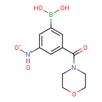 3-(morpholine-4-carbonyl)-5-nitrophenylboronic acid
