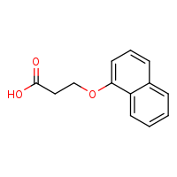 3-(naphthalen-1-yloxy)propanoic acid