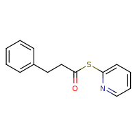 3-phenyl-1-(pyridin-2-ylsulfanyl)propan-1-one