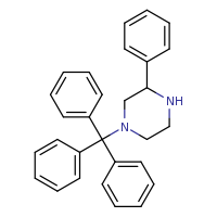 3-phenyl-1-(triphenylmethyl)piperazine
