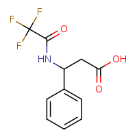 3-phenyl-3-(2,2,2-trifluoroacetamido)propanoic acid