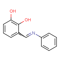 3-[(phenylimino)methyl]benzene-1,2-diol
