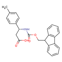 (3R)-3-{[(9H-fluoren-9-ylmethoxy)carbonyl]amino}-3-(4-methylphenyl)propanoic acid