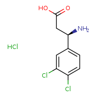 (3R)-3-amino-3-(3,4-dichlorophenyl)propanoic acid hydrochloride