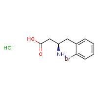 (3R)-3-amino-4-(2-bromophenyl)butanoic acid hydrochloride