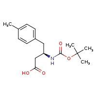 (3R)-3-[(tert-butoxycarbonyl)amino]-4-(4-methylphenyl)butanoic acid