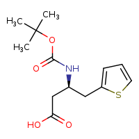 (3R)-3-[(tert-butoxycarbonyl)amino]-4-(thiophen-2-yl)butanoic acid