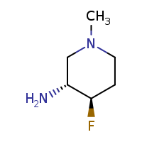 (3R,4R)-4-fluoro-1-methylpiperidin-3-amine