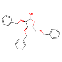 (3R,4R,5R)-3,4-bis(benzyloxy)-5-[(benzyloxy)methyl]oxolan-2-ol
