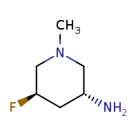 (3R,5R)-5-fluoro-1-methylpiperidin-3-amine