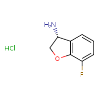 (3R)-7-fluoro-2,3-dihydro-1-benzofuran-3-amine hydrochloride