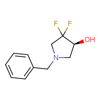 (3S)-1-benzyl-4,4-difluoropyrrolidin-3-ol