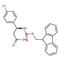 (3S)-3-(4-chlorophenyl)-3-{[(9H-fluoren-9-ylmethoxy)carbonyl]amino}propanoic acid
