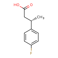 (3S)-3-(4-fluorophenyl)butanoic acid