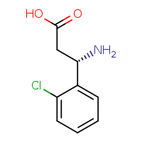(3S)-3-amino-3-(2-chlorophenyl)propanoic acid