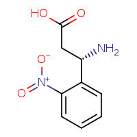 (3S)-3-amino-3-(2-nitrophenyl)propanoic acid