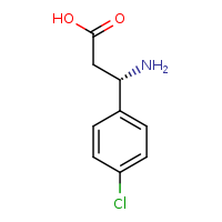 (3S)-3-amino-3-(4-chlorophenyl)propanoic acid