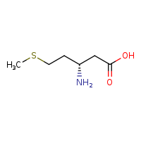 (3S)-3-amino-5-(methylsulfanyl)pentanoic acid