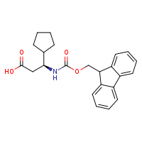 (3S)-3-cyclopentyl-3-{[(9H-fluoren-9-ylmethoxy)carbonyl]amino}propanoic acid