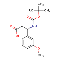 (3S)-3-[(tert-butoxycarbonyl)amino]-3-(3-methoxyphenyl)propanoic acid