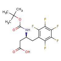 (3S)-3-[(tert-butoxycarbonyl)amino]-4-(2,3,4,5,6-pentafluorophenyl)butanoic acid