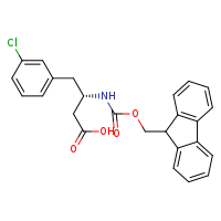 (3S)-4-(3-chlorophenyl)-3-{[(9H-fluoren-9-ylmethoxy)carbonyl]amino}butanoic acid