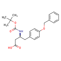 (3S)-4-[4-(benzyloxy)phenyl]-3-[(tert-butoxycarbonyl)amino]butanoic acid