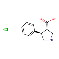 (3S,4R)-4-phenylpyrrolidine-3-carboxylic acid hydrochloride