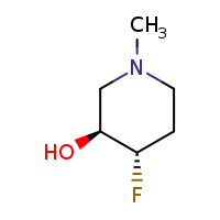 (3S,4S)-4-fluoro-1-methylpiperidin-3-ol