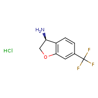 (3S)-6-(trifluoromethyl)-2,3-dihydro-1-benzofuran-3-amine hydrochloride